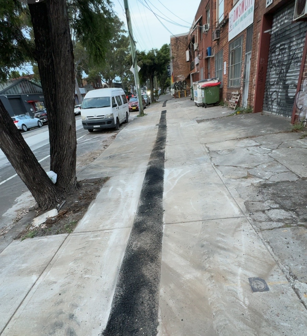 After — Trenching Marrickville