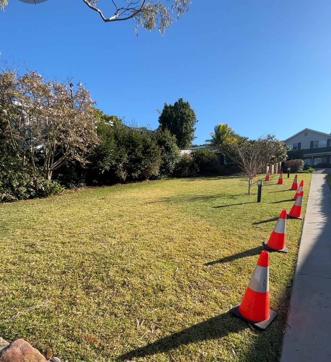 Before — Trenching Keiraville